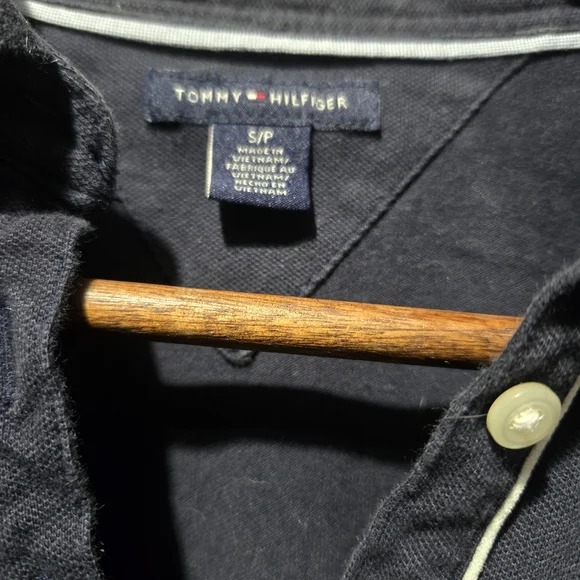 Tommy Hilfiger Dark Blue Polo Dress Preppy Casual Size Small - Picture 6 of 9